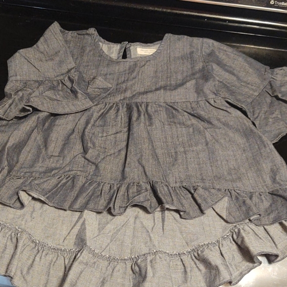 Ruffle hi-low top - Picture 1 of 1